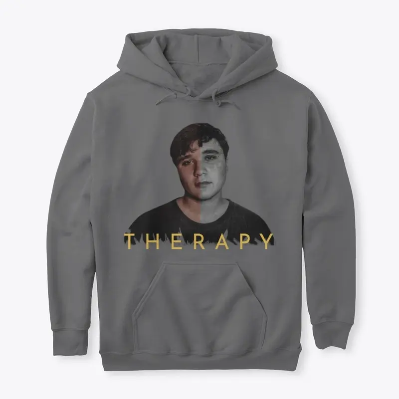 THERAPY GRAY HOODIE